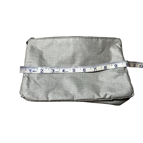 Thirty-One Gray Medium Cosmetic Bag - Picture 8 of 11